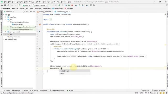 Radio Button in android - learn to create and use Radio Group and Radio Button in android смотреть онлайн