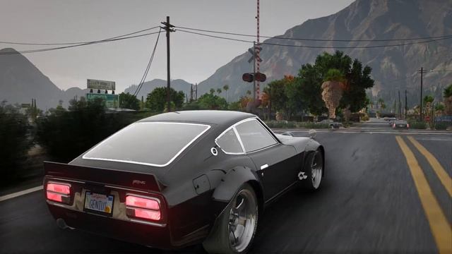 GTA 5 Mod - Nissan 240z Fast X - RTX 4K Gameplay смотреть онлайн