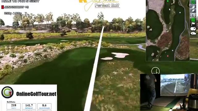 Simulation Golf-OGT-GC2-JNPG- PGA Monterey Masters Rd 1 -The BEST Online Golf Tour смотреть онлайн