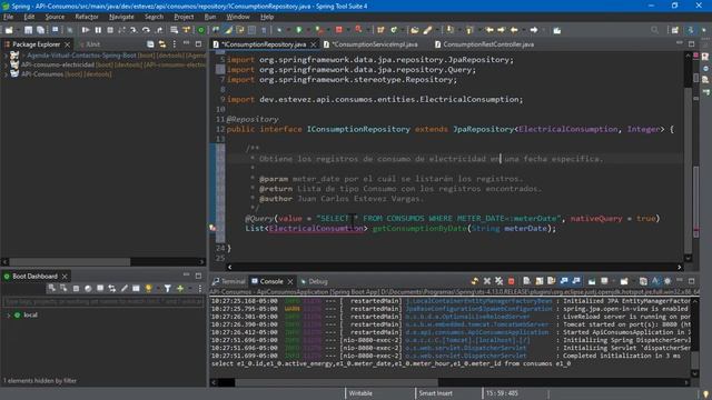Prueba técnica desarrollador backend jr con Java, Spring y MySQL смотреть онлайн