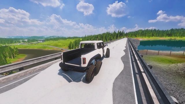 Car Suspension Test In - BeamNG Drive смотреть онлайн