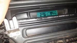 Бортовой компьютер Multitronics Х114 устанавливаем оповещение до замены масла свечей и грм