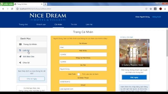 Hotel Booking - Đặt Phòng Khách Sạn - Java Web смотреть онлайн