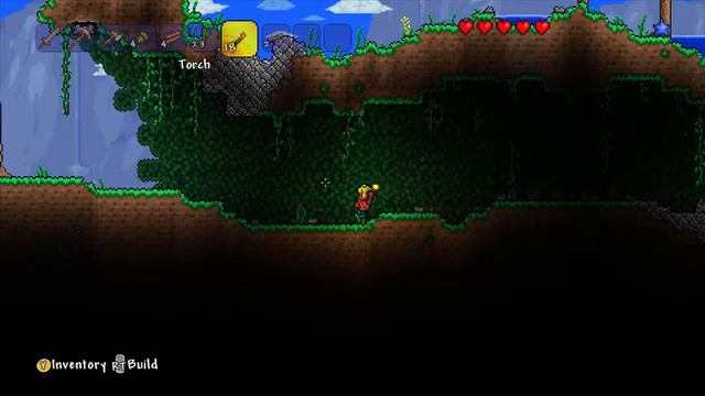 Terraria #1 Useless Caves смотреть онлайн