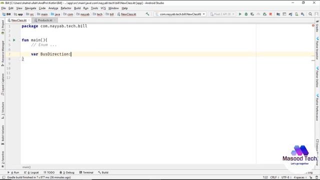 How to Create Enum User Define Datatype in Kotlin | Kotlin Tutorial with Example смотреть онлайн