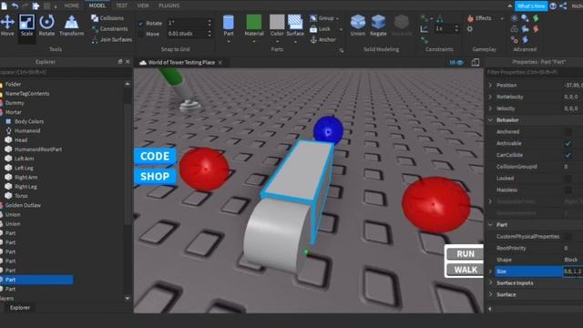 Replicate mortar - Roblox Studio смотреть онлайн