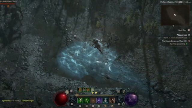 Diablo 4: Rogue Nightmare Tier 100 - Aldurwood in 9 Minutes смотреть онлайн