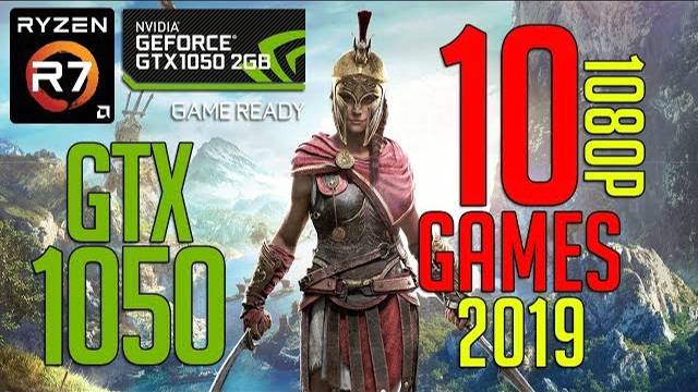 10 GAMES On GTX 1050 1080p Benchmark Test!