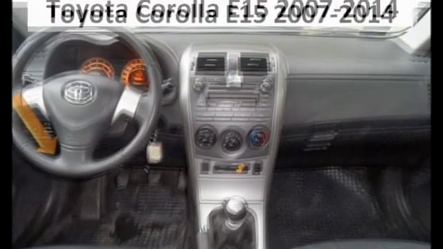 Toyota Corolla E15 2007-2014 diagnostic OBD port connector socket location OBD2 DLC DATA LINK смотреть онлайн