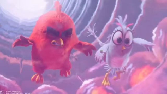 Mal and Others Meets The Angry Birds 2 Movie "That's My Sister" scene смотреть онлайн