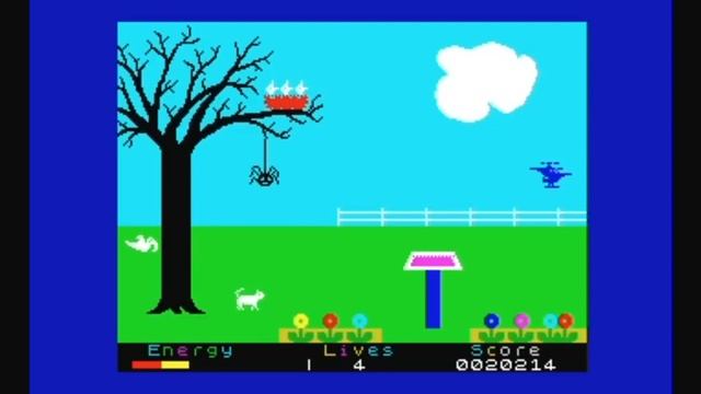 Percy The Potty Pigeon (1984 _ 2022 Re-crack) Walkthrough, ZX Spectrum