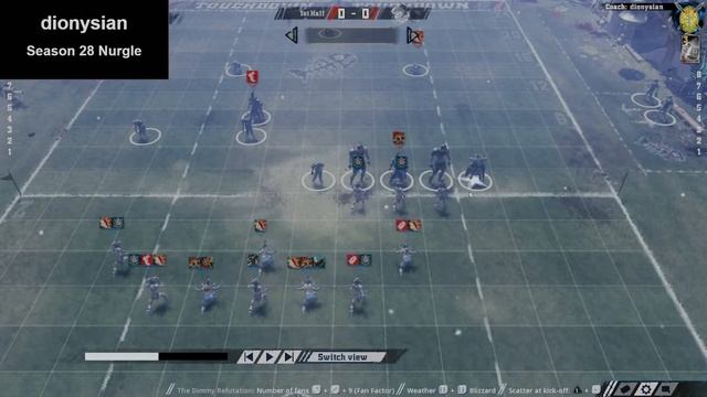 Defensive setups of chalice champions in Blood Bowl 2 смотреть онлайн