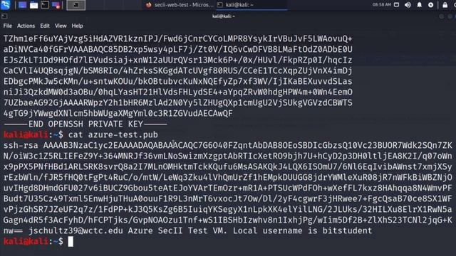 Resetting Azure VM SSH Keys смотреть онлайн