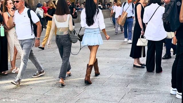 ?Timeless Elegance Trendy Looks during Milan FASHION WEEK SS 24▫️NEW TRENDS▫️Street Style▫️4K HDR смотреть онлайн