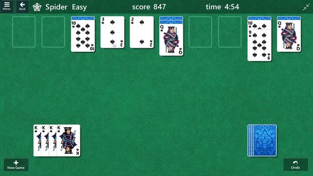 How to Play Spider Solitaire Game with Tutorial Hints For Beginners (Easy) смотреть онлайн