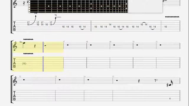 Blue Oyster Cult   Godzilla GUITAR 2 TABLATURE