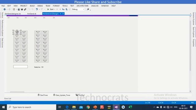Omron PLC to VB Net Visual Studio Communication Ethernet FINS смотреть онлайн