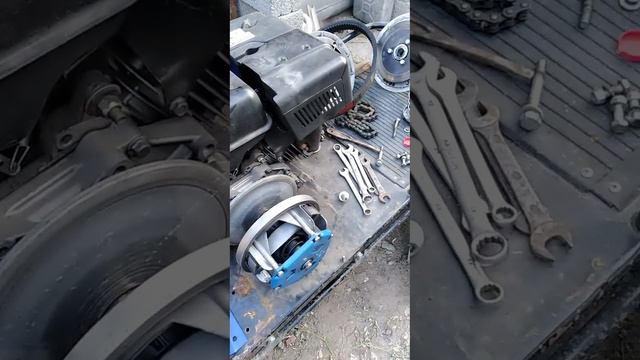 Реверс за 15т. на мотобуксировщик