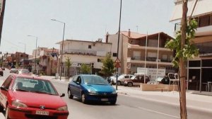 ГРЕЦИЯ: Автомобильный город Лариса в Греции... Greece