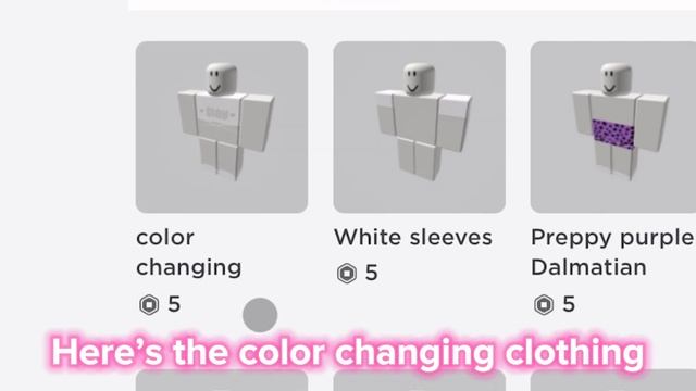 YOU CAN NOW CHANGE COLORS OF YOUR CLOTHES ?? смотреть онлайн