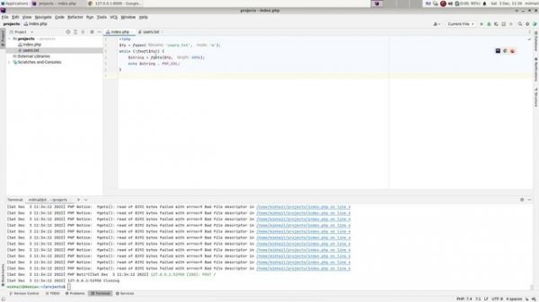 Видеоурок 14: Работа с файлами PHP. Чтения файла, запись в файл. Функции file_get_contents, file ит