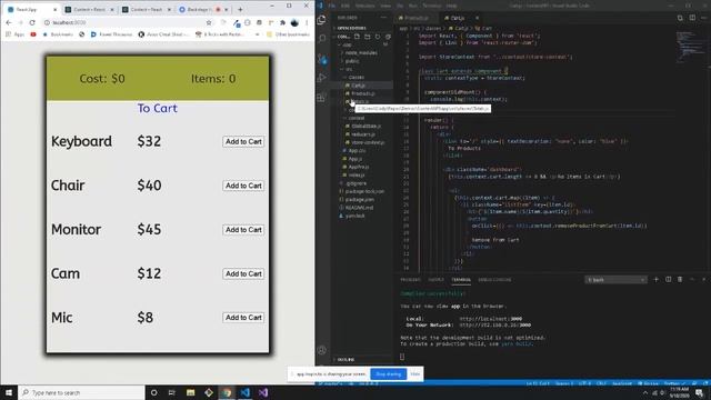 Implementing Context APIs in React смотреть онлайн