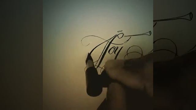 Calligraphy Art - Spirit of Christmas - Joy смотреть онлайн