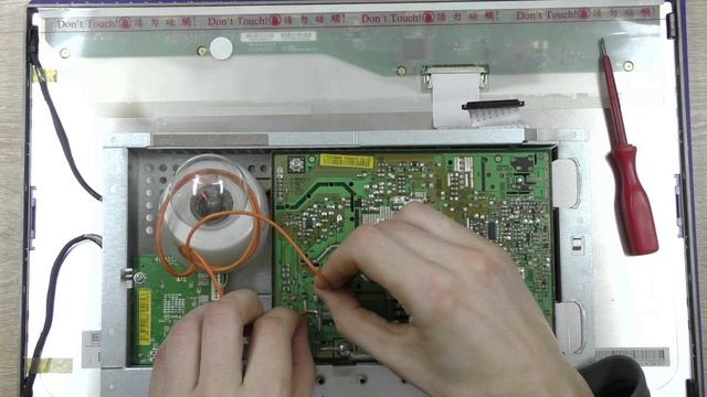 ? РЕМОНТ МОНИТОРА Samsung SyncMaster 923NW ? смотреть онлайн