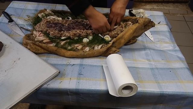 Поросёнок фаршированный, итальянская поркетта(часть 1)www.rancho-alberta.by смотреть онлайн