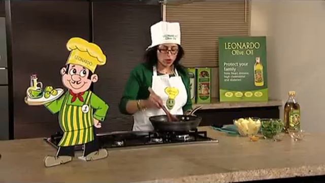 Green capsicum and potato with Leonardo oil смотреть онлайн