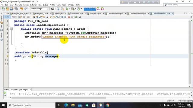 5.6 Lambda Expression(Advanced Java) Java Bangla tutorial |Md Abdullah Imon|CST 6th semester смотреть онлайн