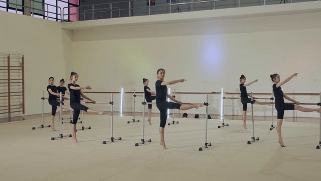 Ballet class workout. Warm-up in 20 minutes (Vaganova method) смотреть онлайн
