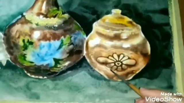 Как нарисовать натюрморт. Akvarelda natyurmort ishlash. How to draw