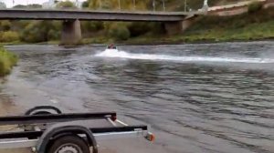 Водомёт на базе мотолодки Крым