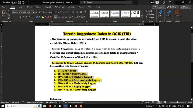Calculating Terrain Ruggedness Index (TRI) in QGIS смотреть онлайн