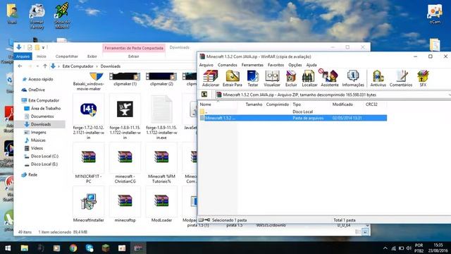 como baixar minecraft 1.5.2 para pc sem java смотреть онлайн