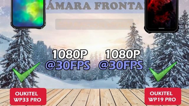 Oukitel WP33 PRO VS Oukitel WP19 Pro смотреть онлайн