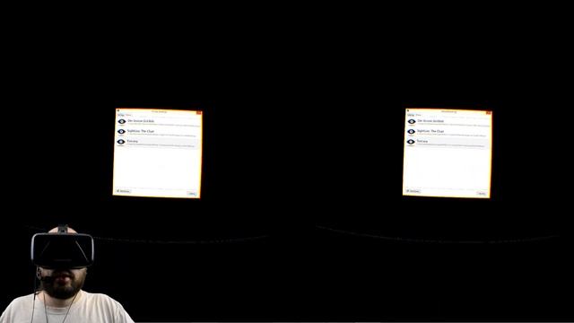 Oculus Rift DK2 - Virtual Desktop смотреть онлайн