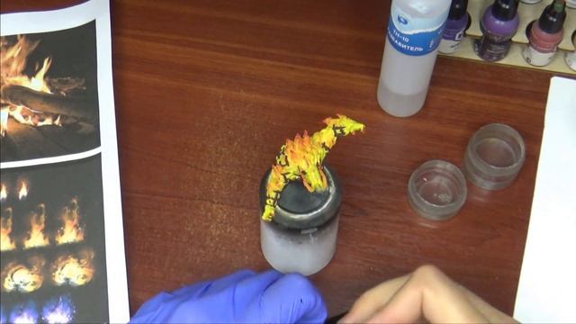 Покрас миниатюр. Огонь. смотреть онлайн