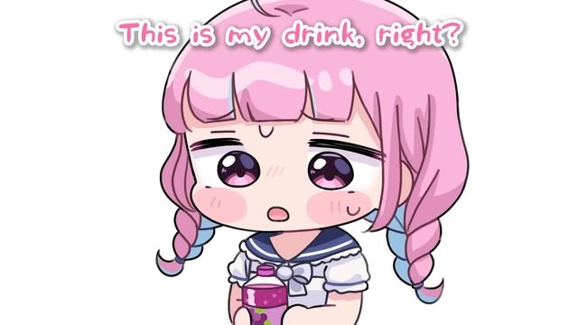 Aqua panics after accidentally drinking teacher's drink[Animated Hololive/Eng sub] смотреть онлайн
