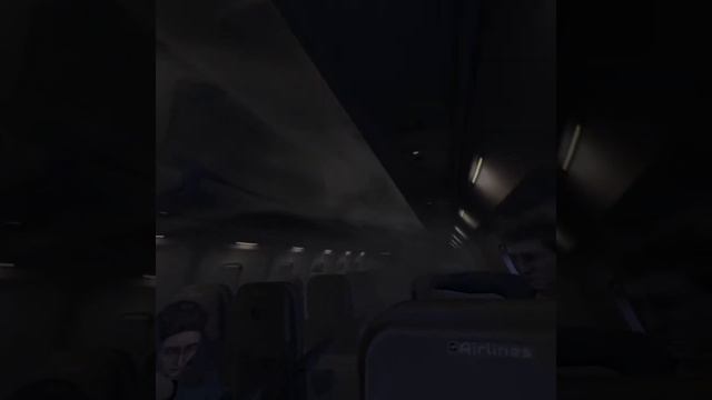 Летать в самолете гораздо веселее с очками VR смотреть онлайн