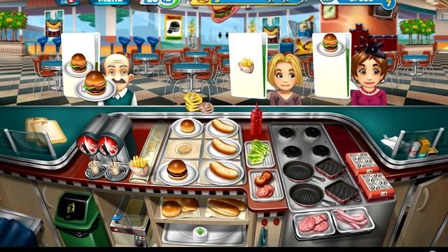 Android Cooking Fever Gameplay смотреть онлайн