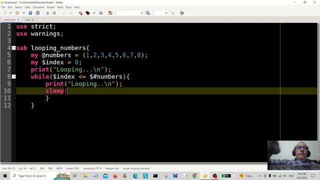 Perl Programming - Array Loop 2023 смотреть онлайн