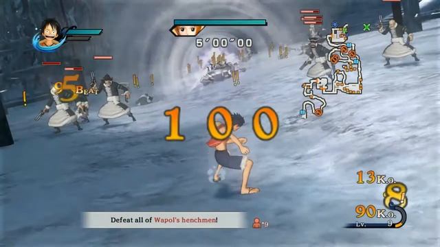 One Piece: Pirate Warriors (Ps3) - Прохождение часть 5. Королевство Драм ( Нами присмерти ) смотреть онлайн