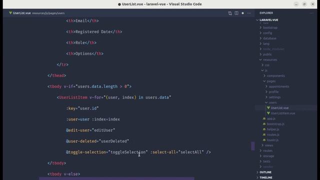 Fixing Bug: Delete user is not working using Vue 3 and Laravel | Part 27 смотреть онлайн