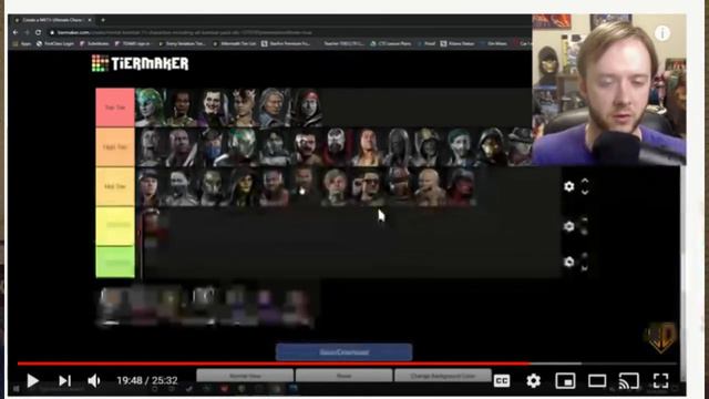 Noooooooo not skarlet (Reaction to mortal kombat tier list) смотреть онлайн