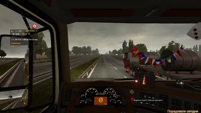 Euro Truck Simulator 2 - Версия игры 1.31.0.75 \ Карта «Марио» версия 12.7 \ Вольво смотреть онлайн