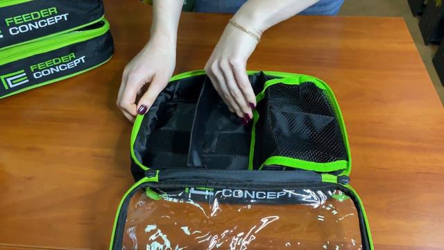 Емкость для аксессуаров Feeder Concept 08 (FC108B). Обзор и пример наполнения.