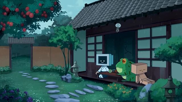A Peaceful Rainy Day ? Calm Your Anxiety, Relaxing Music - Lofi Hip Hop Mix - Aesthetic Lofi