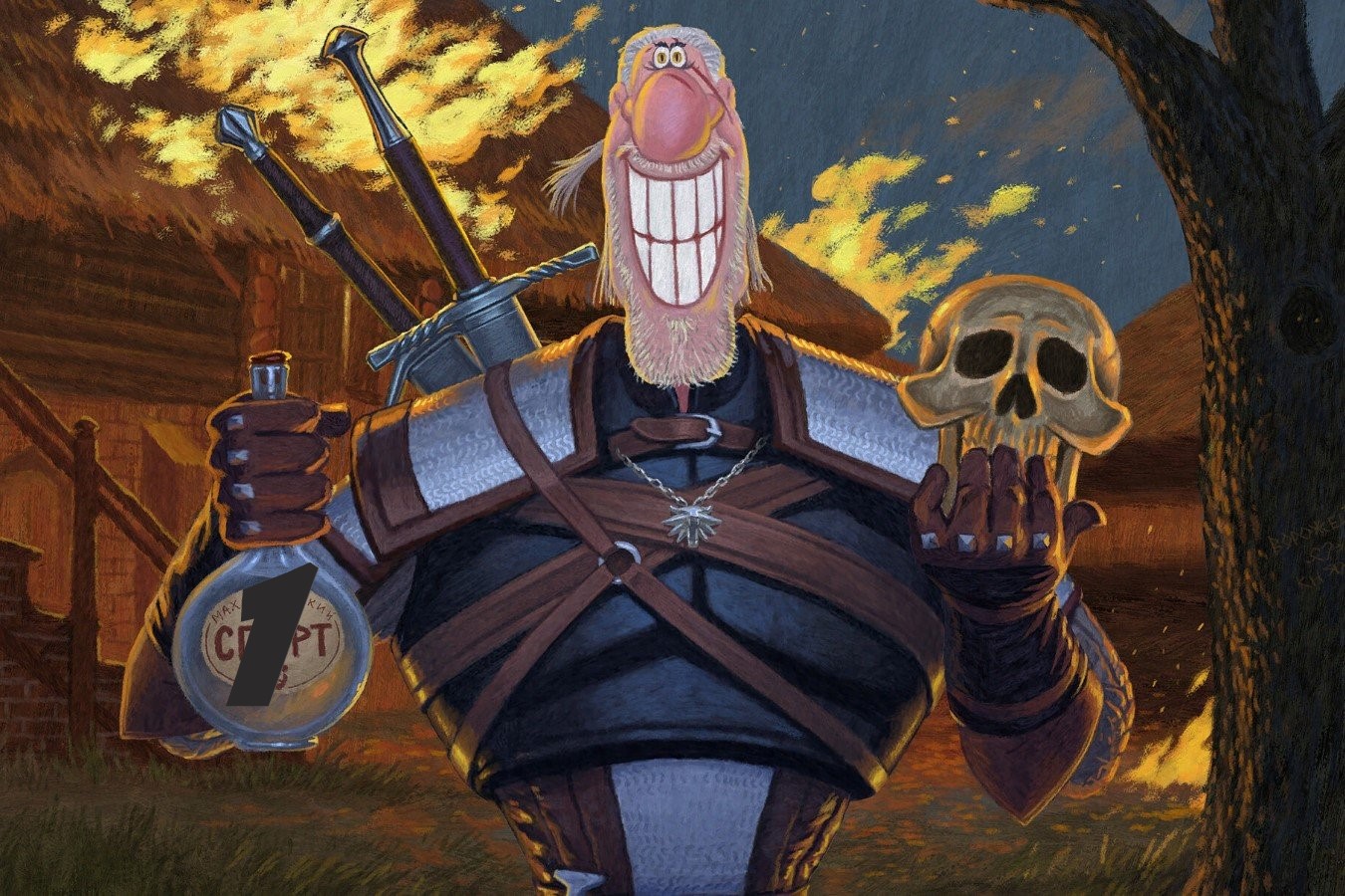 Ведьмак 3. Кровь и вино. Прикольные и смешные моменты. Часть 1. смотреть онлайн